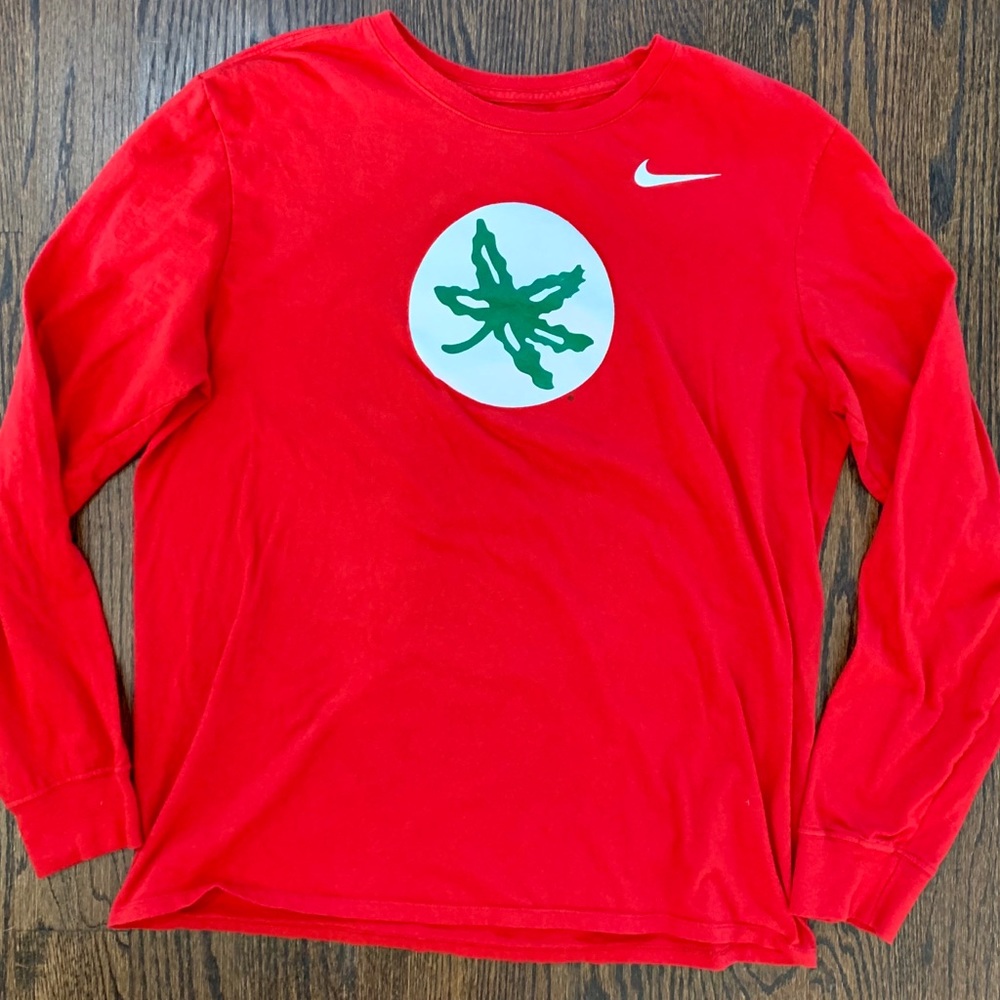 Nike Men's Ohio State Alt Logo Long Sleeve Shirt